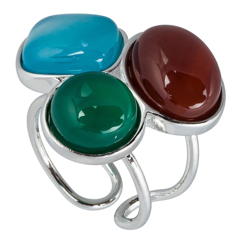 Кольцо Possebon Azul, Q.Verde, Vermelho, K0178.20.17.6 S фото 3